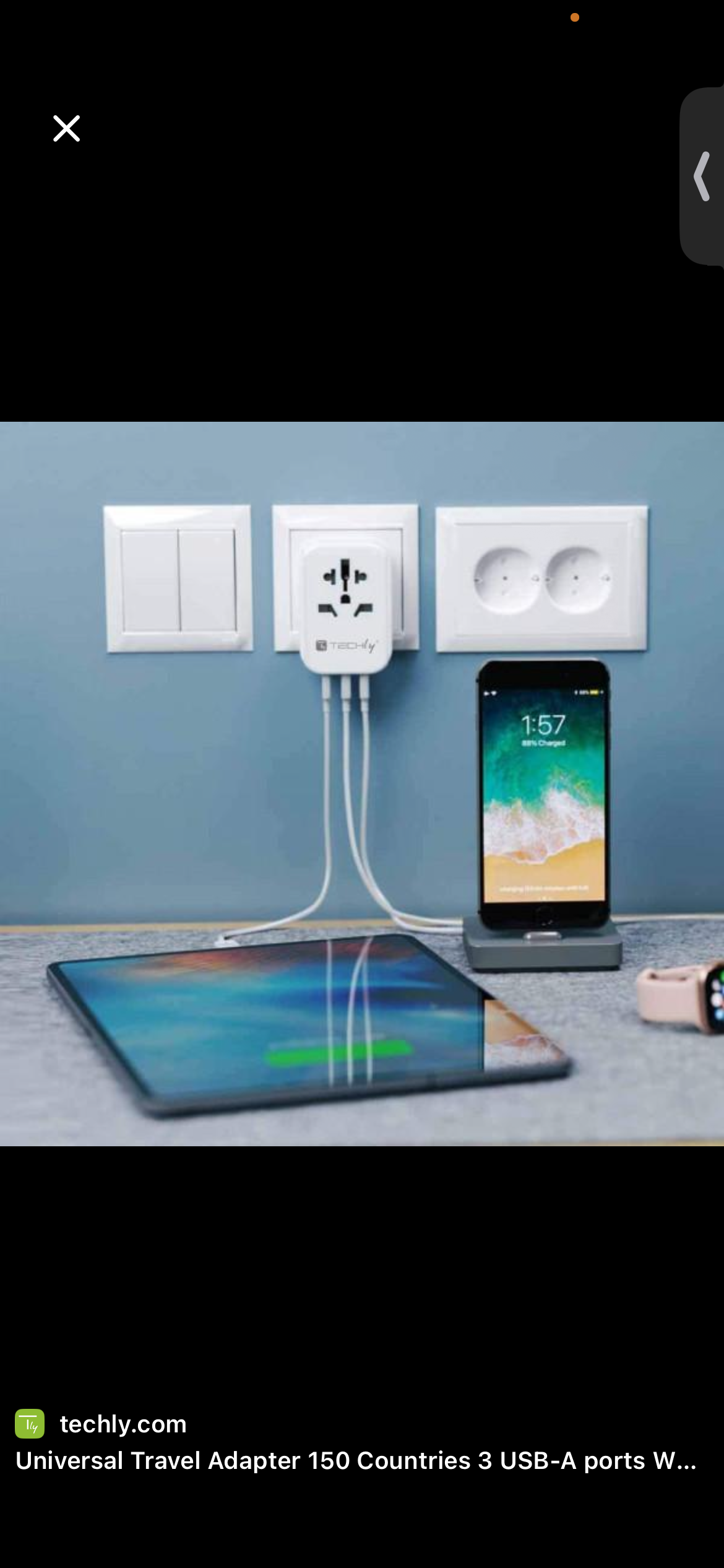 Universal Travel Adopter (USB Fast Charging)